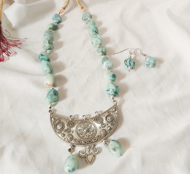 Amethyst Necklace Set