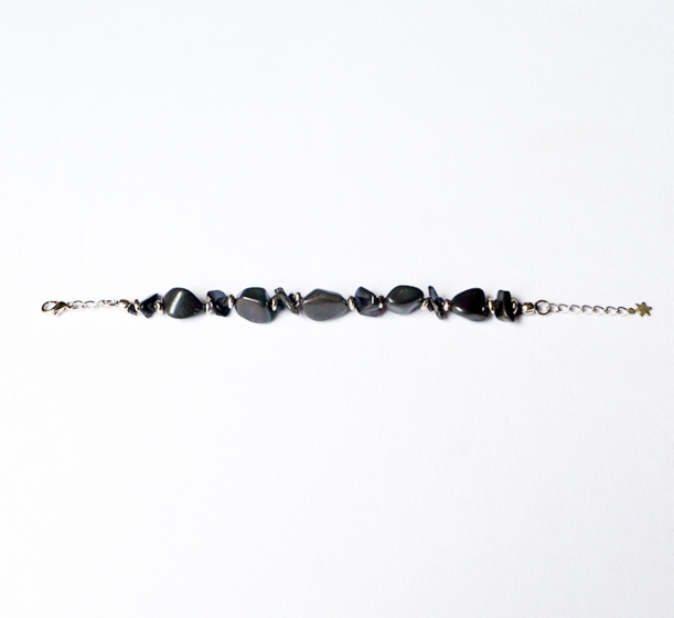 Sulemani Black Gemstone Bracelet