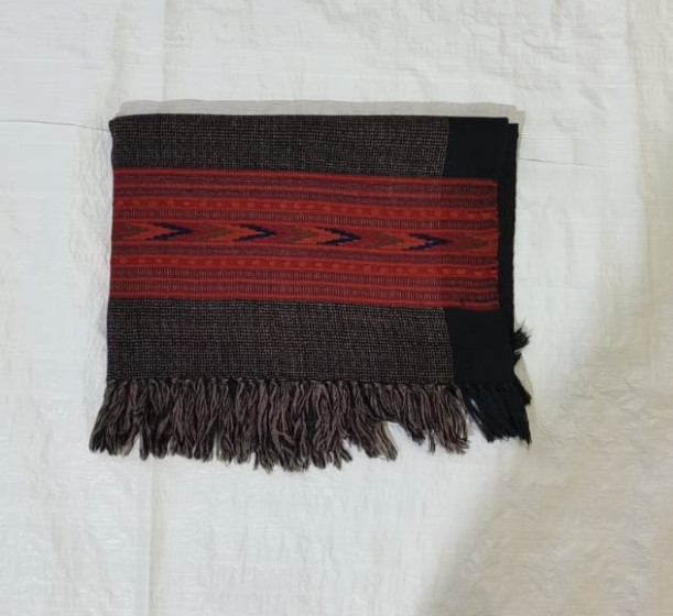 Black Kullu stole