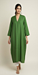 Handcrafted Tunic I Emerald Green Kurti