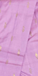 Handloom Pink Silk Saree