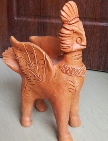 Terracotta Pankhiraj horse