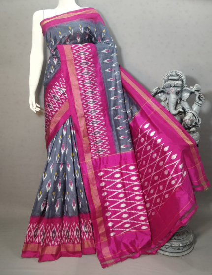 ikkat light weight sarees