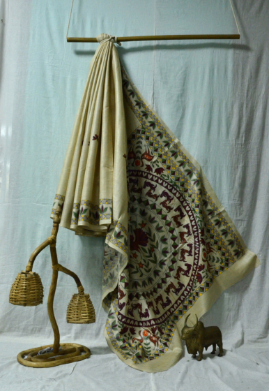 JHARCRAFT SOHRAI DESIGN SAREE