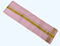 Pure Silk Rose Dhothi