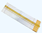 White Color Dhothi with Big Golden zari border