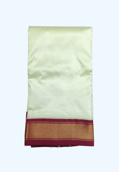 Milk Cream With Red Color Border
