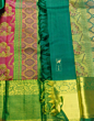 Premium Green & Gold Handloom Silk Saree with Rich Traditional Zari Weaving