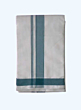 Plain Dhothi with Dark Green Color Border  |  Cream