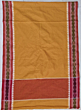  Sambalpuri Cotton Yellow Colour Body Red Colour Bandha Boarder Singal Ikat Dupatta From Odisha