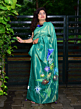 Hand painted saree 