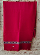 Vibrant Handwoven Shawl I Red