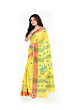Handloom Khesh Cotton Saree I Yellow
