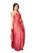Tasar Dobby Silk Saree | Red