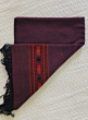 Maroon color Kullu stole for women