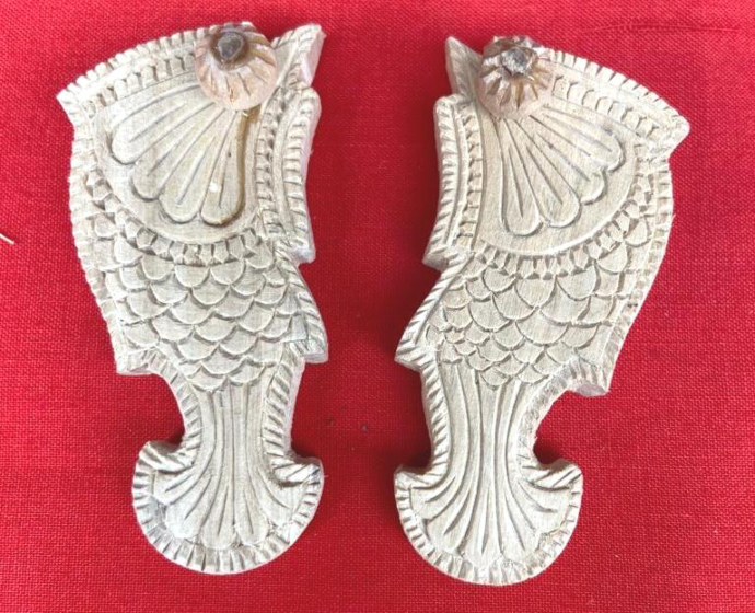 Tulsi Radha Charan | 4 x 2 x .5 Inches