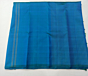 Kancheepuram blue Silk Saree 6.20 m
