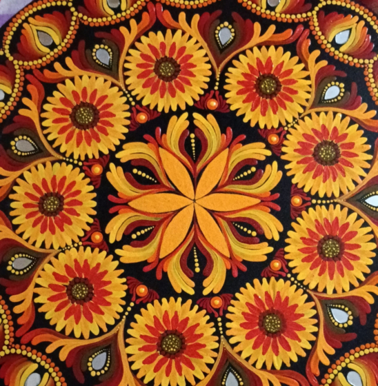 Dot Mandala Paintings