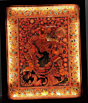 Hanumantha Raya Leather Painting | 3 x 3.9 Feet