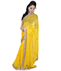 Yellow Gota Patti Sarees