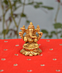 Brass Small Kaal Ganesh Idol KBH07491