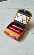 Handcrafted Leather Lipstick Case with Mirror for 3 Lipsticks