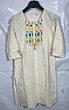 Hand Embroidered White Kurti for Ladies