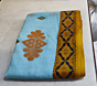 Premium Cotton Bengal Tangail Saree-Sky Blue