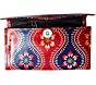 Genuine  Leather Shantiniketan Clutch Bag purse