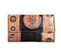 Genuine  Leather Shantiniketan Clutch Bag purse