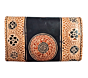 Genuine  Leather Shantiniketan Clutch Bag purse