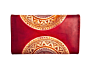 Genuine  Leather Shantiniketan Clutch Bag purse