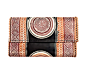 Genuine  Leather Shantiniketan Clutch Bag purse