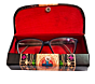 Handcrafted Leather Spectacle Case | 15x8x7 cm