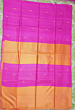 Handloom Tussar Ghicha Silk Saree|Pink 