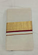 Vanitha Handloom Cotton Saree without blouse Off White