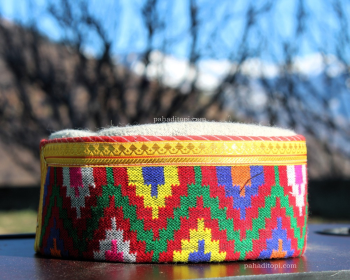 Himachali Cap Topi Also Called Pahadi Topi