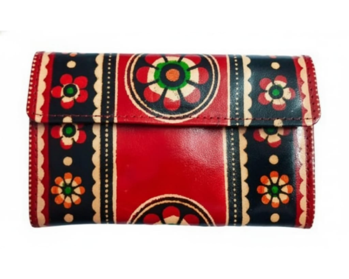 Genuine Leather Shantiniketan Clutch Bag purse