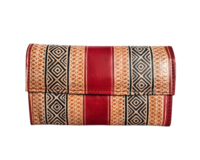 Genuine  Leather Shantiniketan Clutch Bag purse