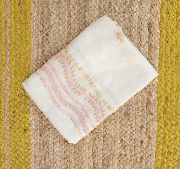 Chanderi suit dupatta