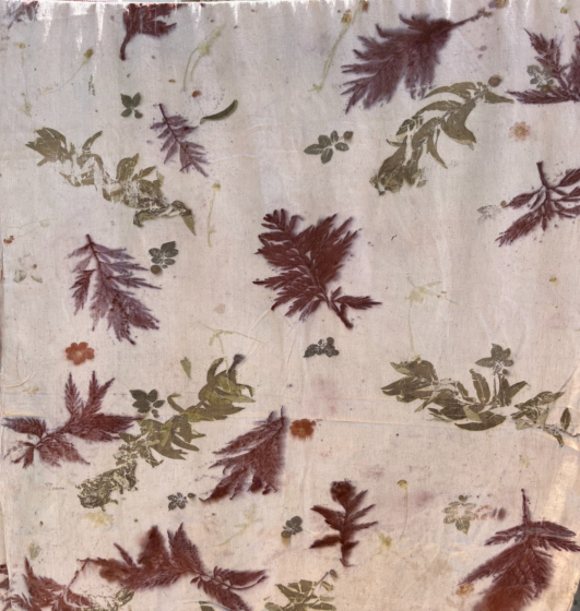 Ecoprint Kala Cotton Yardage