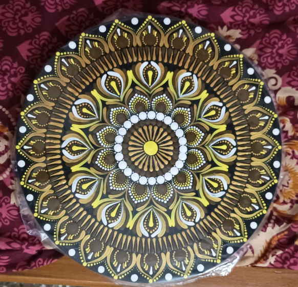 Dot Mandala Paintings 