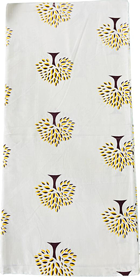 Bedsheet(White floral print)