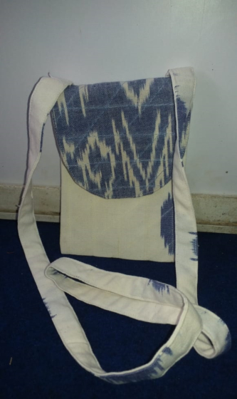 Handloom Cotton Bag -  Small