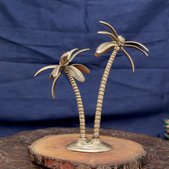 Brass Tree Showpiece Decorativ eTree Sculpture for Home Decor & Office BH11900