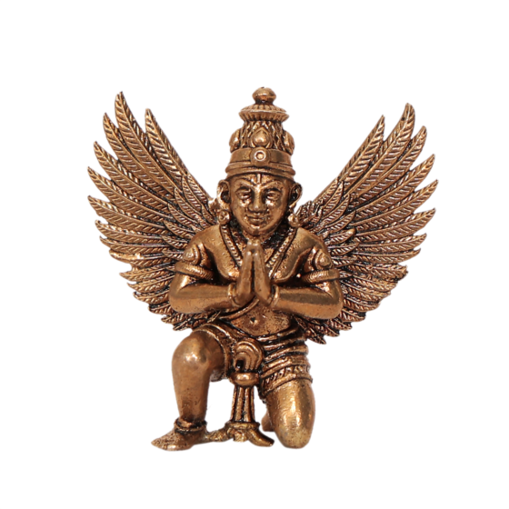 Handcrafted Brass Garuda Idol for Pooja & Home Temple
