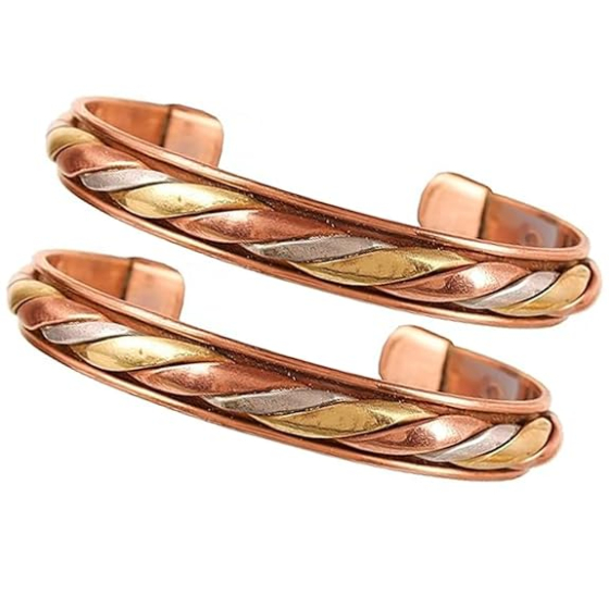 Pure Copper Kada for Men and Women | Free Size