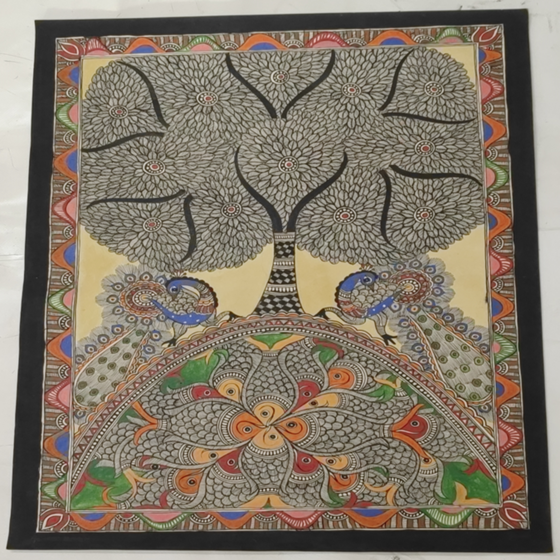 Handcrafted Madhubani Mithla Painting 