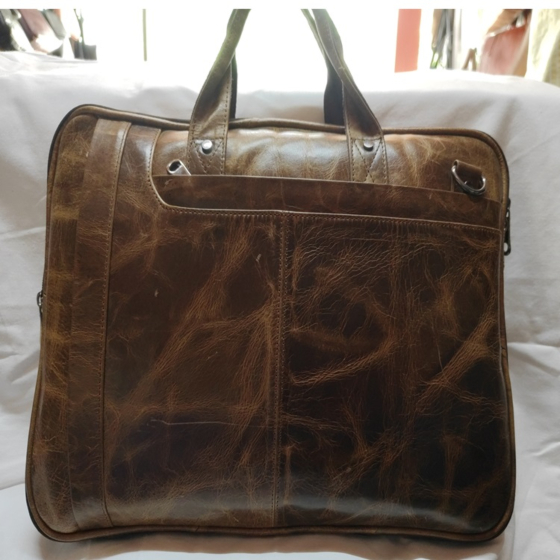 Handmade Leather Laptop Bag | 11x16 Inches