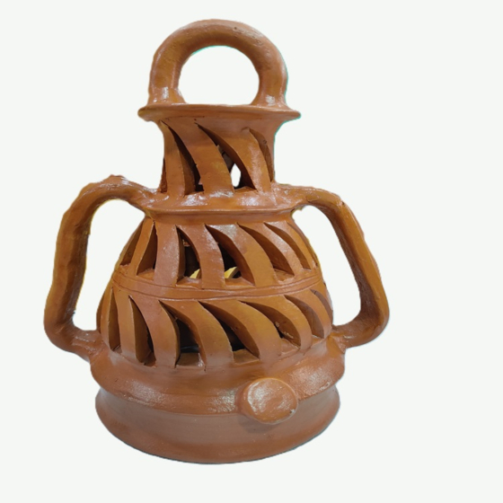 Handmade Terracotta Lamp